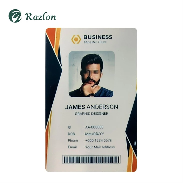 Digital Printing Photo Plastic Card